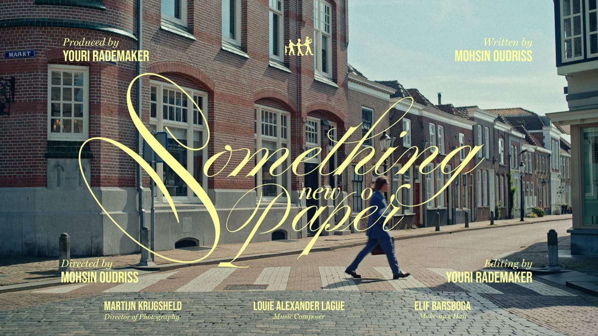 Something New on Paper — RotYounges short film still